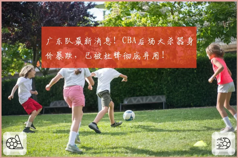 广东队最新消息！CBA后场大杀器身价暴跌，已被杜锋彻底弃用！